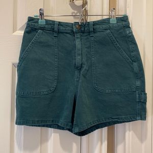 Universal Thread Green Super High Rise Shorts